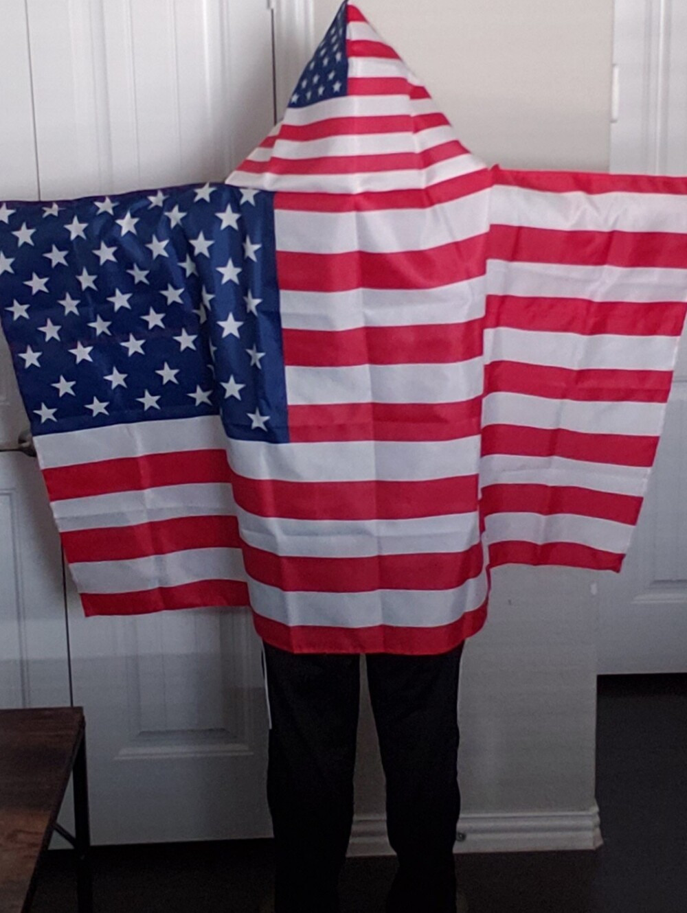 USA 2026 World Cup soccer souvenir fan kit big flag scarf hat - Picture 8 of 10